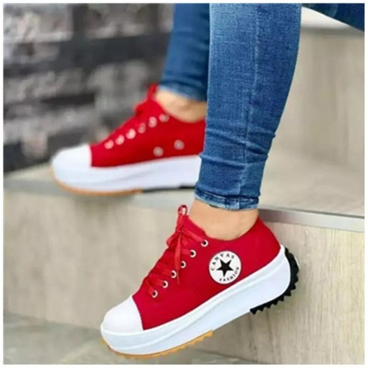 W&W Mode | Star Trendige Orthopädische Sneakers