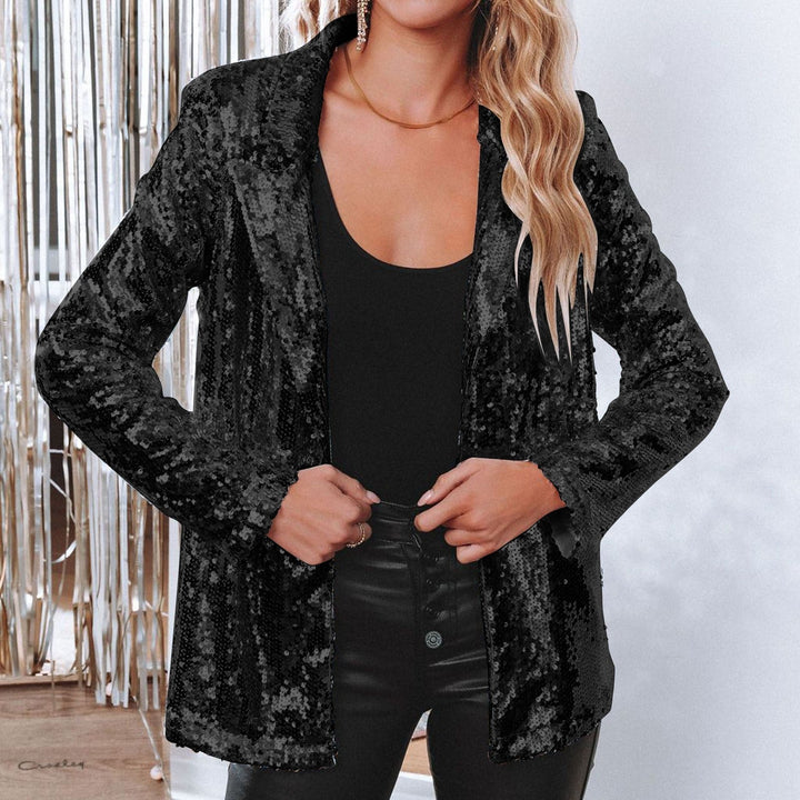 W&W Mode | Glamouröser Pailletten-Blazer
