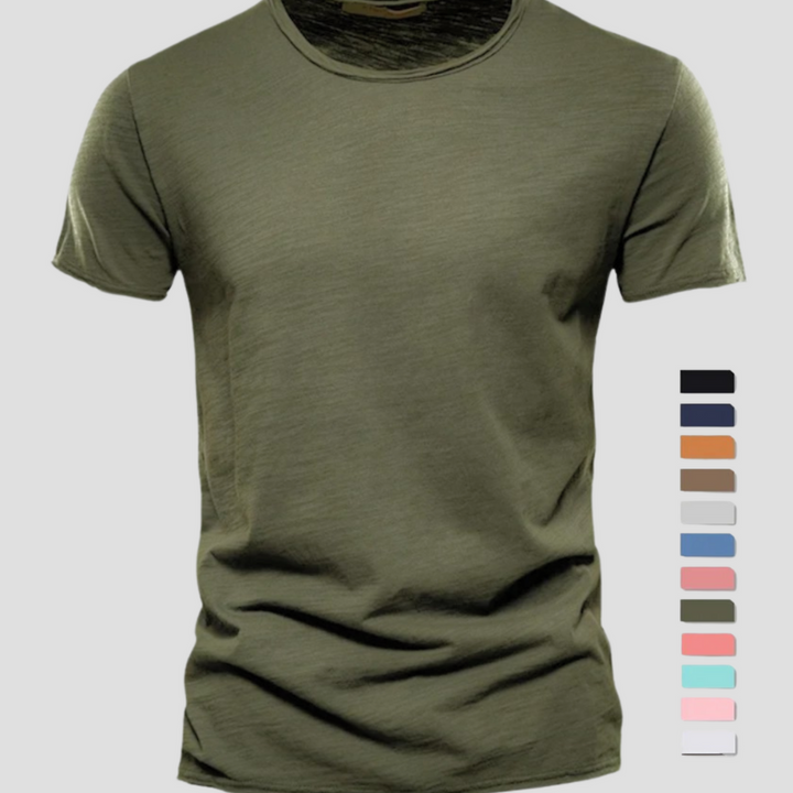 W&W Mode | T-shirt Weiß Herren Slim Fit