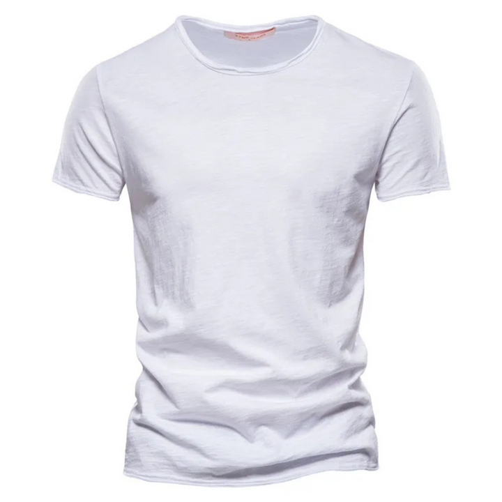W&W Mode | T-shirt Weiß Herren Slim Fit