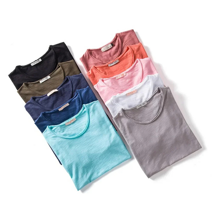 W&W Mode | T-shirt Weiß Herren Slim Fit