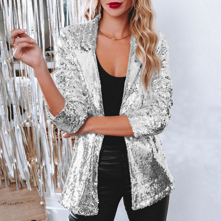 W&W Mode | Glamouröser Pailletten-Blazer