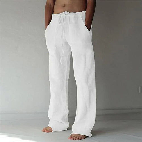W&W Mode | Herren Baggy Leinenhose
