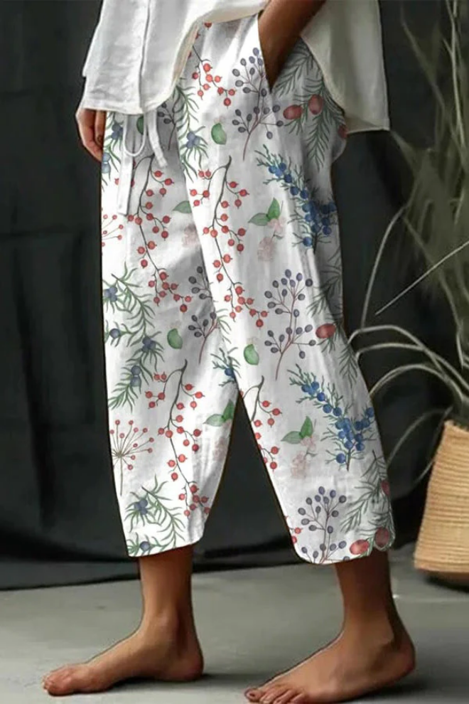 W&W Mode | Lässig Unique Printed Button Pocket Pants
