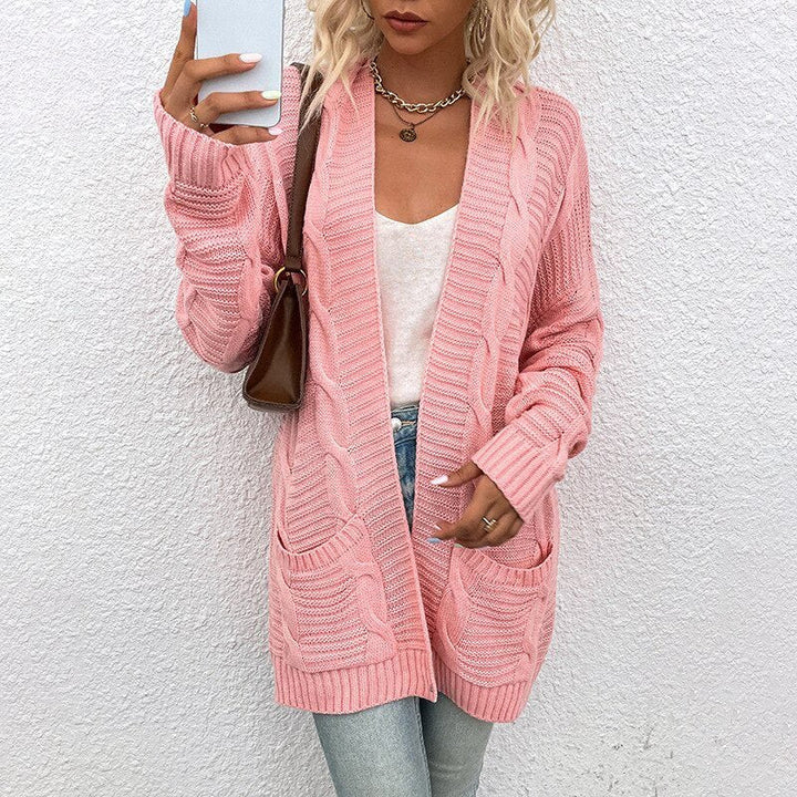 W&W Mode Strickjacke | Bequemer langer Strickmantel für Frauen