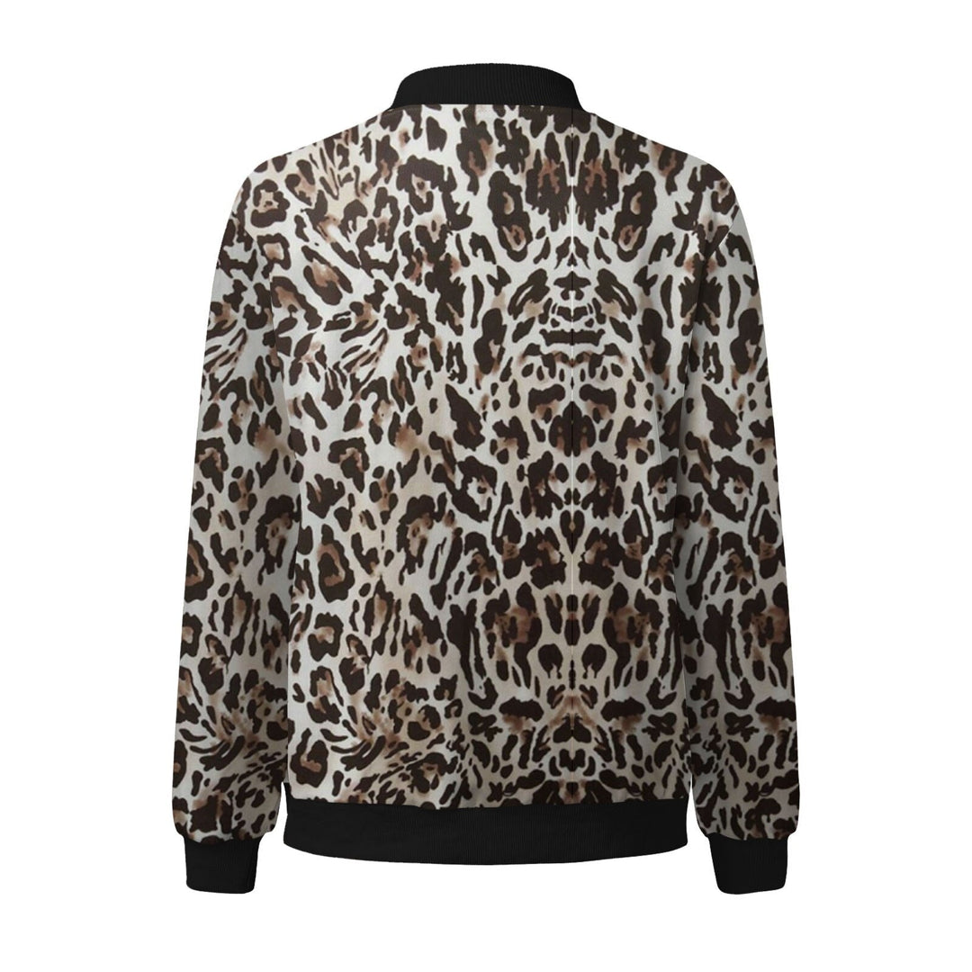 W&W Mode | Kurze Trendige Jacke Mit Leopardenprint