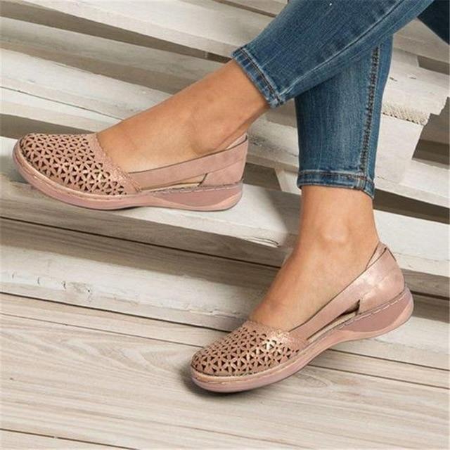 W&W Mode | Schicke Ballerinas Aus Leder Für Damen