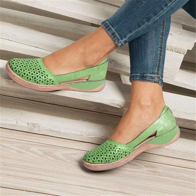 W&W Mode | Schicke Ballerinas Aus Leder Für Damen