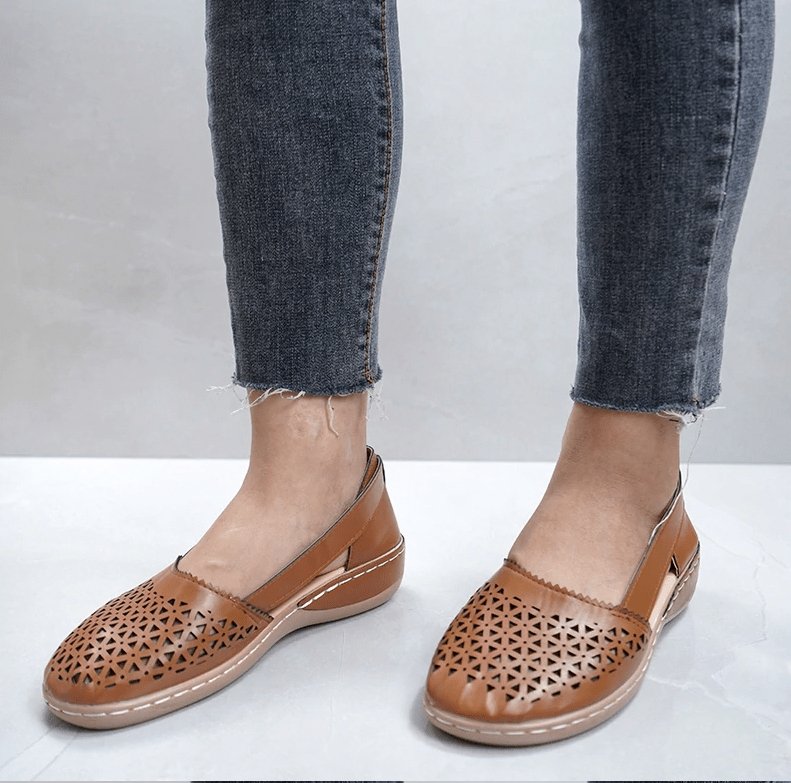 W&W Mode | Schicke Ballerinas Aus Leder Für Damen