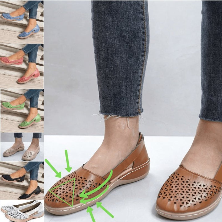 W&W Mode | Schicke Ballerinas Aus Leder Für Damen