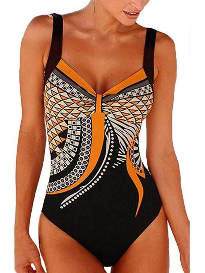 W&W Mode | Damen Kombinierter Badeanzug Push Up Sexiger Badeanzug