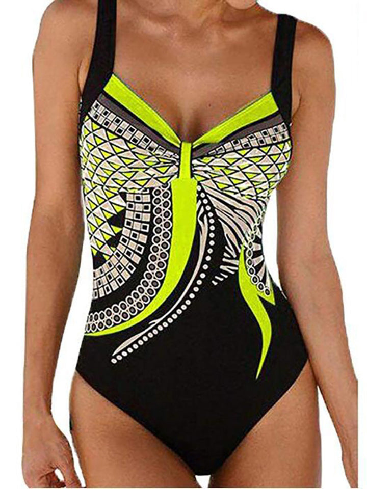 W&W Mode | Damen Kombinierter Badeanzug Push Up Sexiger Badeanzug