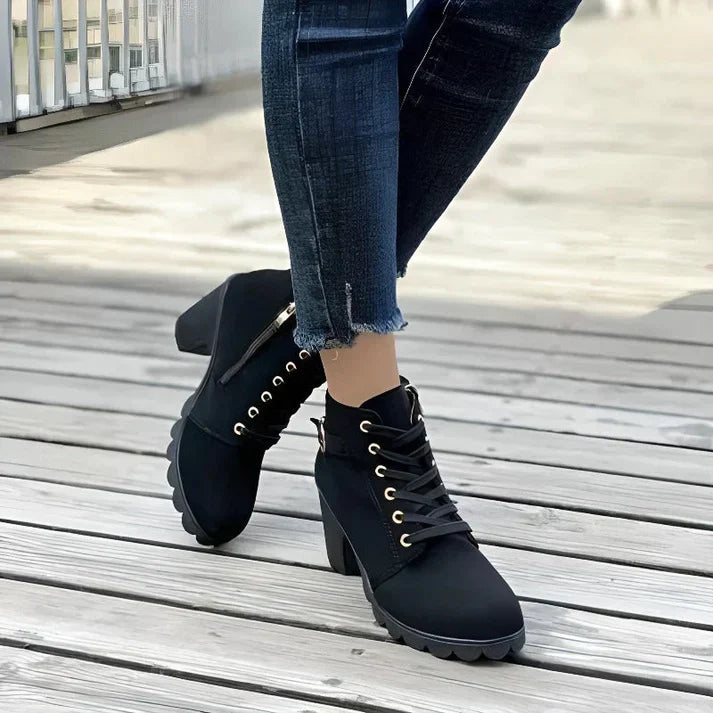 W&W Mode High Heel Stiefel – elegant, modern und bequem